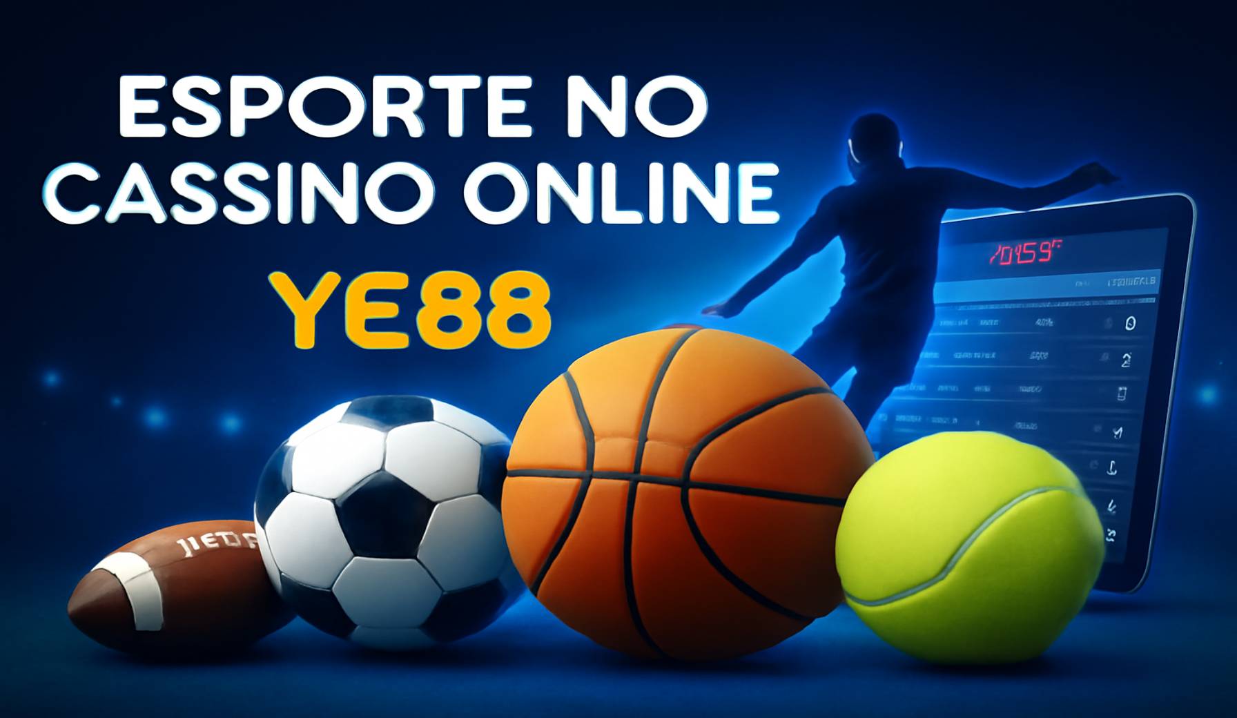 Aposte em apostas esportivas no cassino online YE88